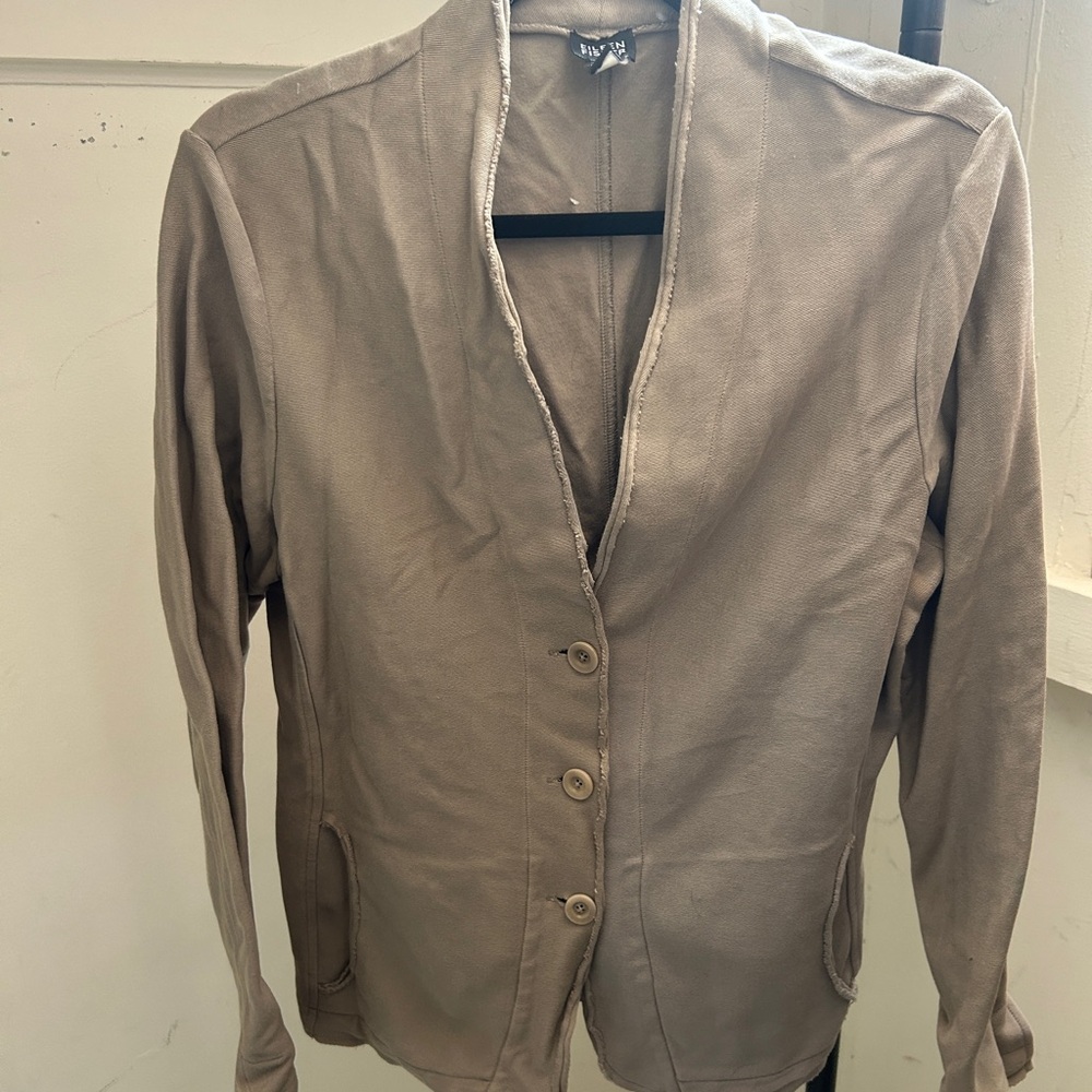Eileen Fisher Taupe Blazer/Shacket